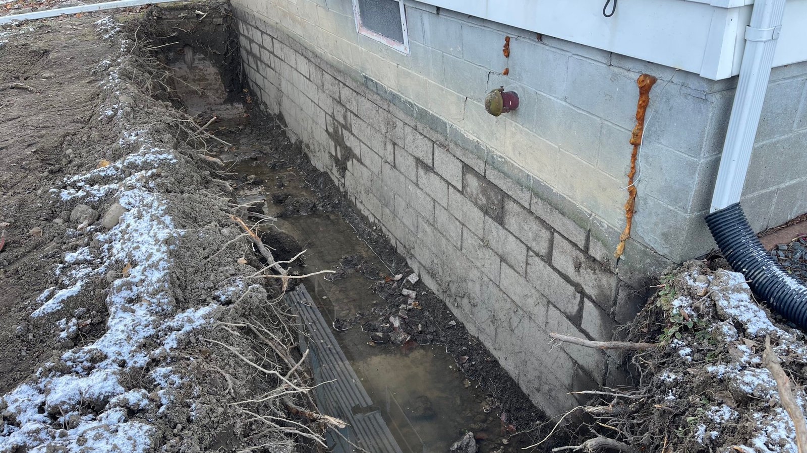 Concrete foundation repairs done by a team of experts