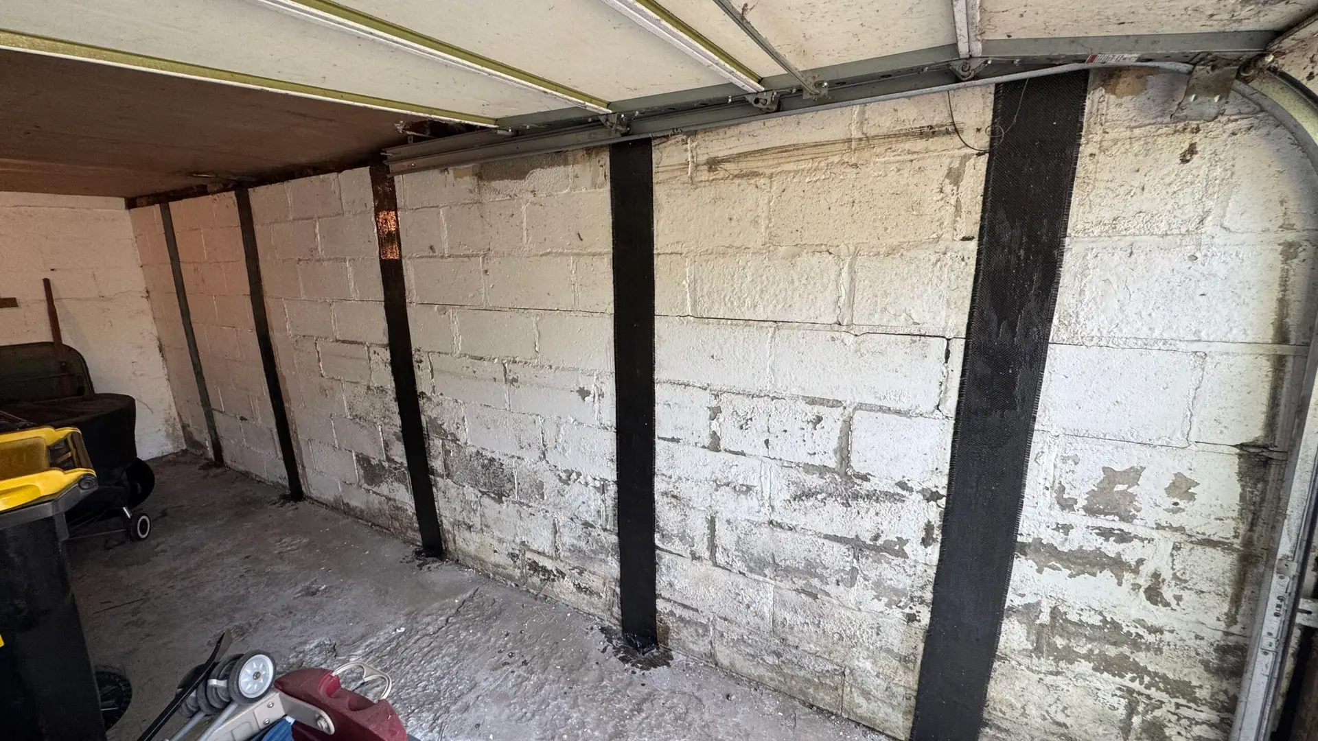 Basement Waterproofing completed by Top Course Masonry