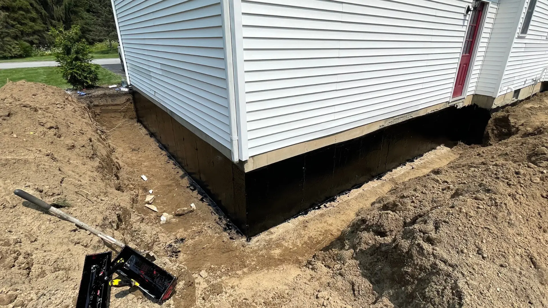 Final review after a basement waterproofing by Top Course Masonry